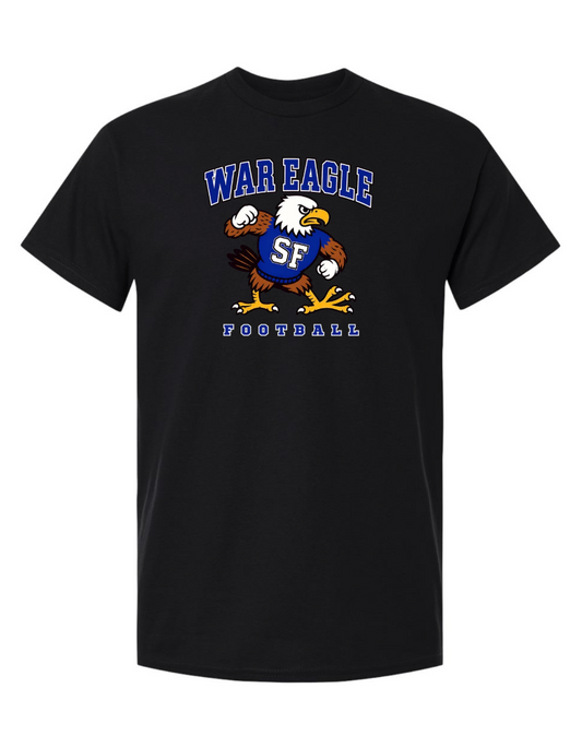 SF War Eagle Football Victor T-shirt - Black