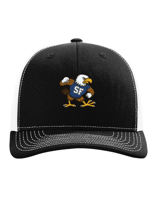SF War Eagle Football Victor Richardson Trucker Hat - Black
