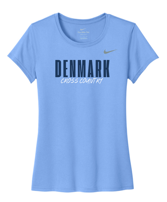 2026 Danes XC NIKE Women's Team Legend Tee C.Blue