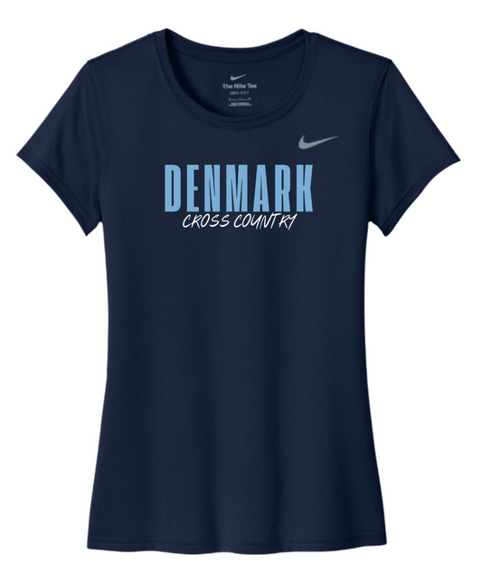 2026 Danes XC NIKE Women's Team Legend Tee Navy