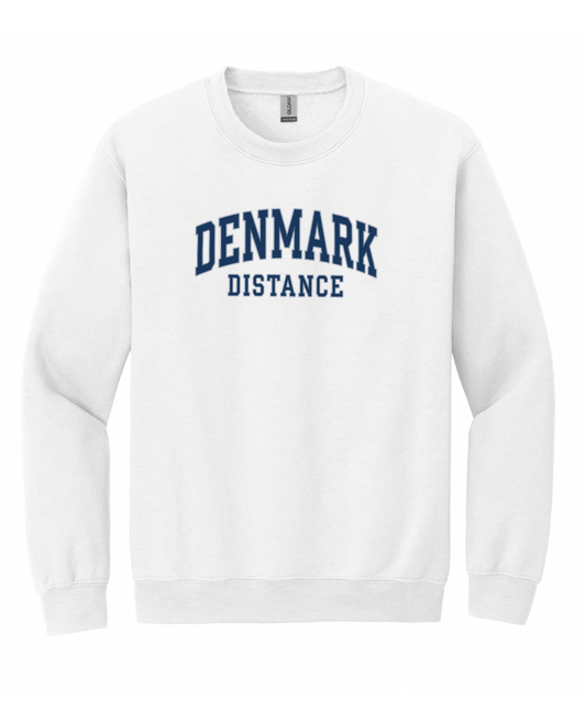 2026 Danes XC "Denmark Distance" Gildan Crewneck White