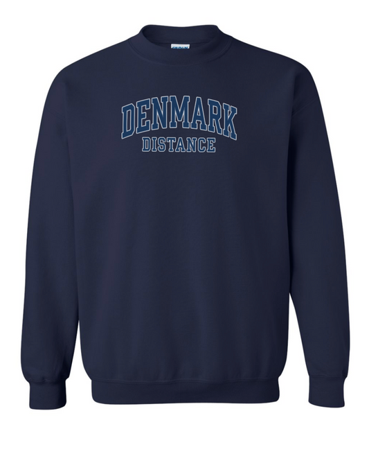 2026 Danes XC "Denmark Distance" Gildan Crewneck Navy