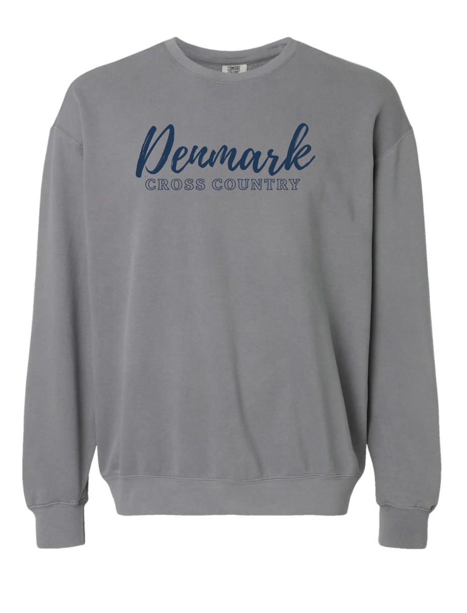 2026 Danes XC Comfort Colors® Lightweight Crewneck Gray