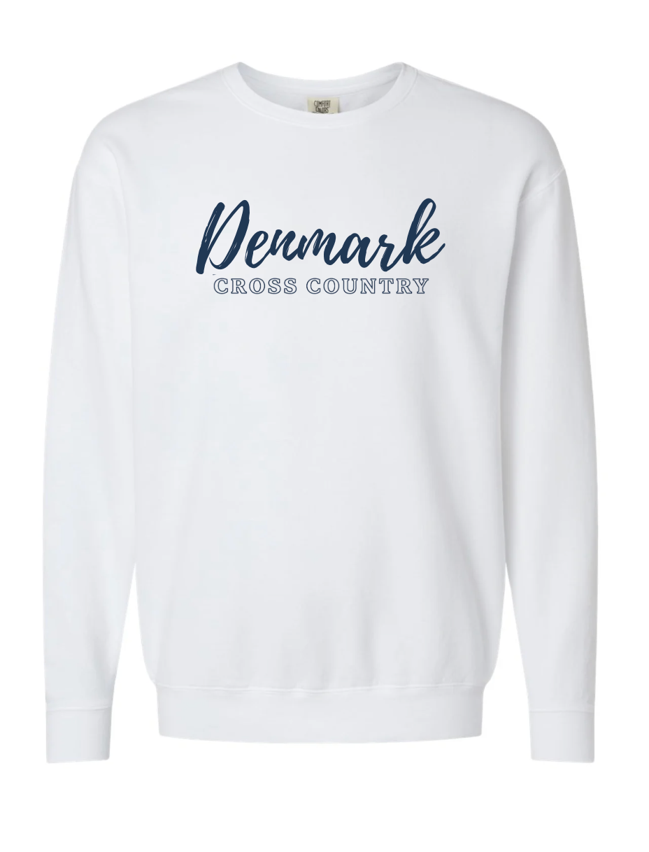 2026 Danes XC Comfort Colors® Lightweight Crewneck White