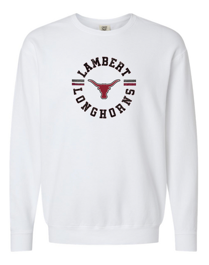 '26 Lambert Football Comfort Colors® Lightweight Crewneck Sweatshirt