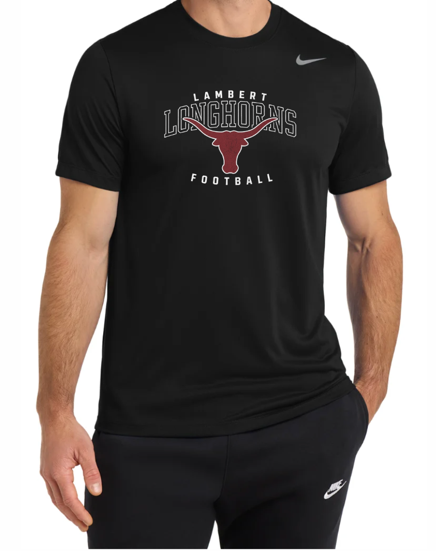 '26 Lambert Football Nike Team Legend Tee Black