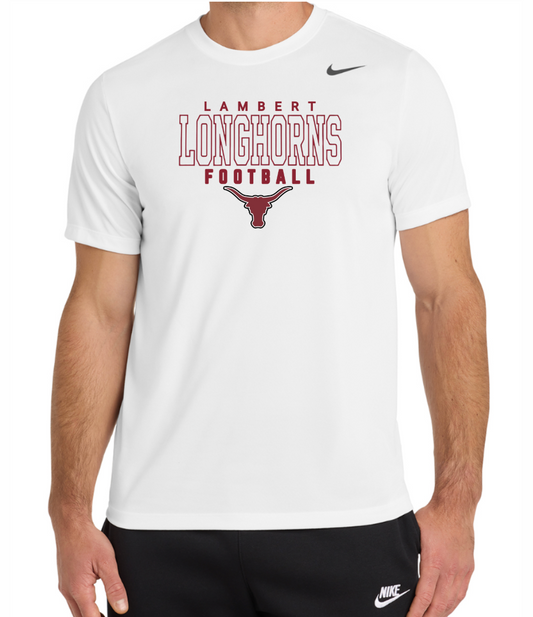 '26 Lambert Football Nike Team Legend Tee White