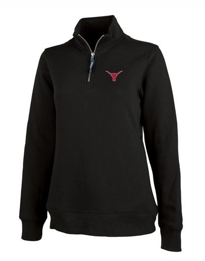 '26 Lambert Football Charles River Women's Crosswind 1/4zip Sweatshirt