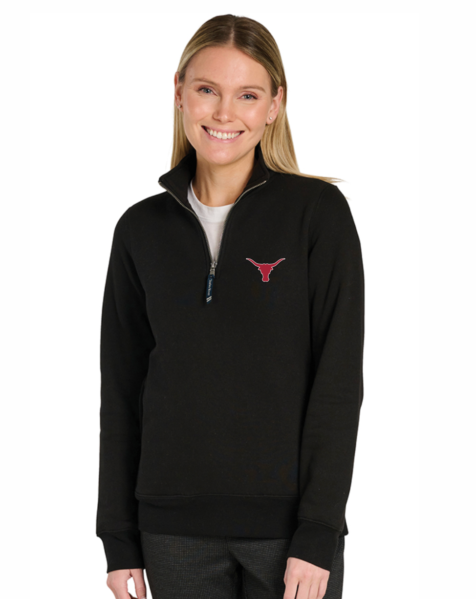 '26 Lambert Football Charles River Women's Crosswind 1/4zip Sweatshirt