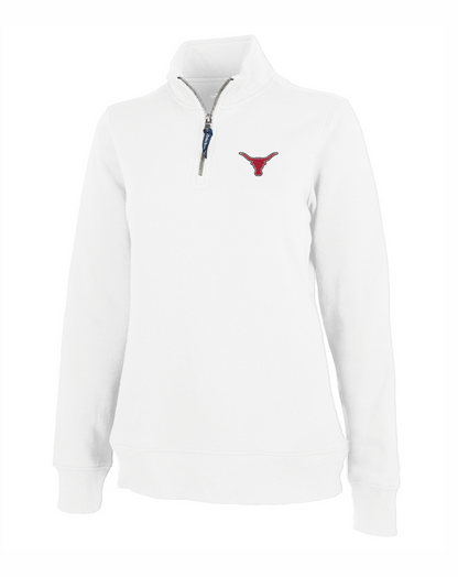 '26 Lambert Football Charles River Women's Crosswind 1/4zip Sweatshirt