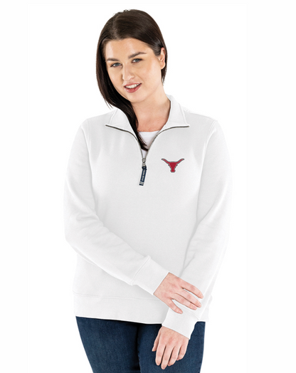 '26 Lambert Football Charles River Women's Crosswind 1/4zip Sweatshirt