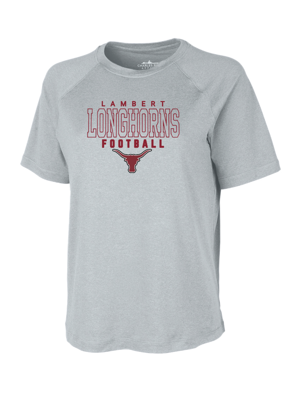 '26 Lambert Football Charles River Women's Lightweight Stretch T-Shirt