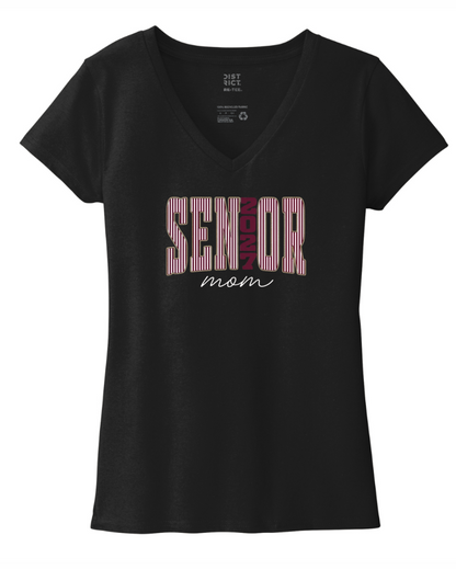 '26 Lambert Football "2027 Senior Mom" District® Women’s Tri® V-Neck Tee