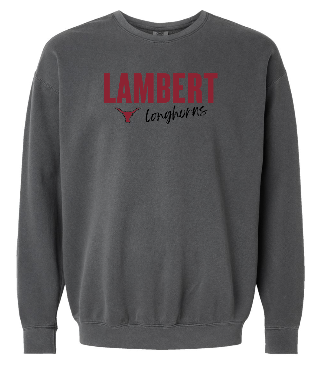 '26 Lambert Football Comfort Colors® Lightweight Crewneck Sweatshirt