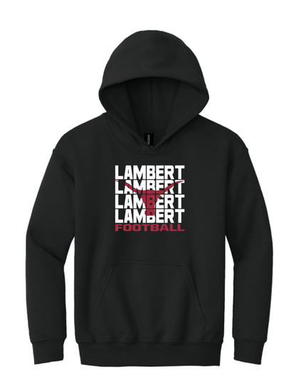 '26 Lambert Football YOUTH Gildan Heavy Hoodie