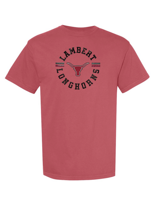 '26 Lambert Football Comfort Color Garment-Dyed Shirt