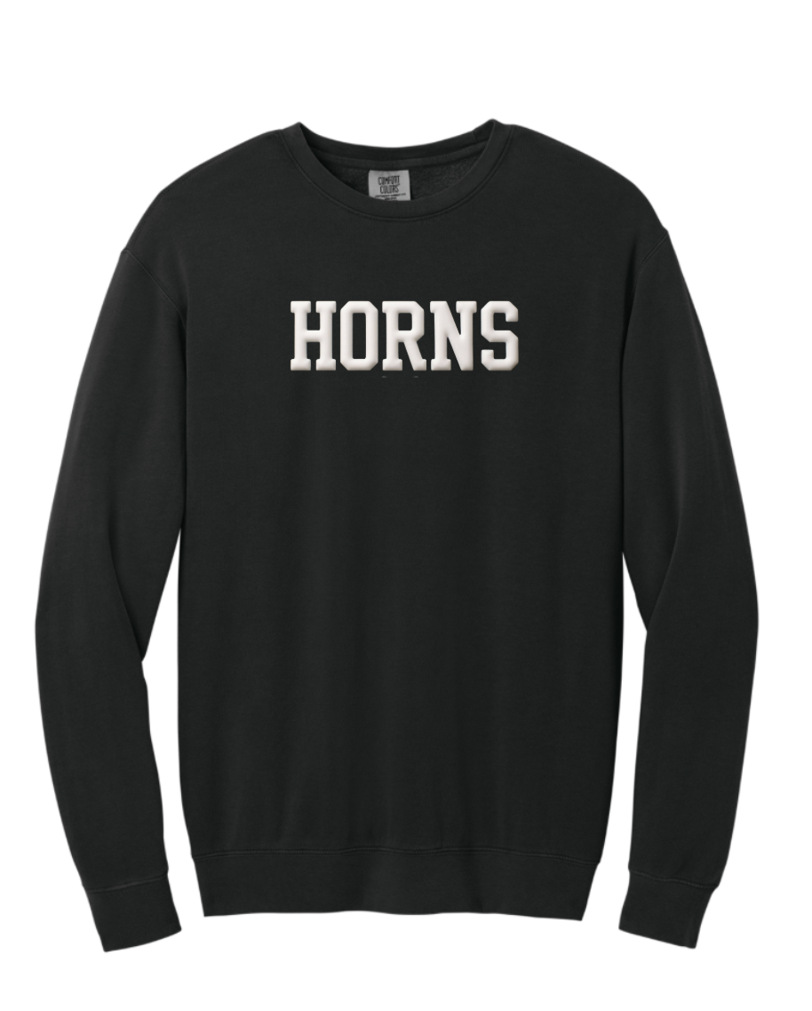 '26 Lambert Football Comfort Colors® Lightweight Crewneck with 3D Puff Logo