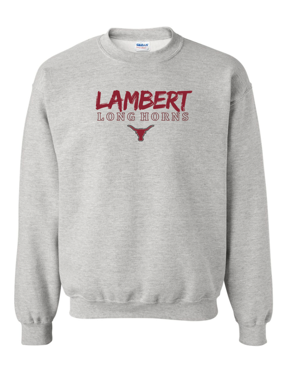 '26 Lambert Football Gildan Heavy Crewneck Sweatshirt