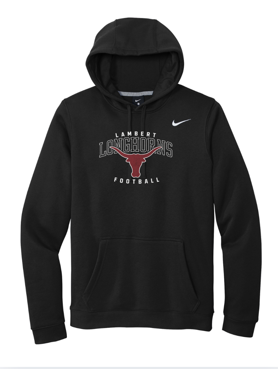 '26 Lambert Football Nike Club Hoodie Black