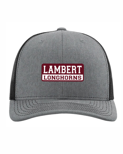 '26 Lambert Football Richardson Snapback Trucker Cap - Retangular Logo