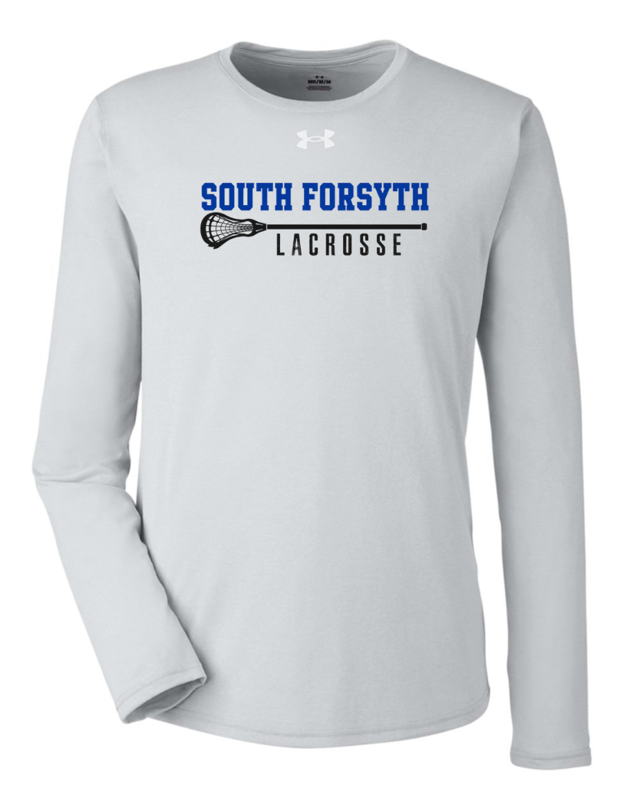 2026-27 South Lax Under Armour Tech™ Long Sleeve / Silver Gray
