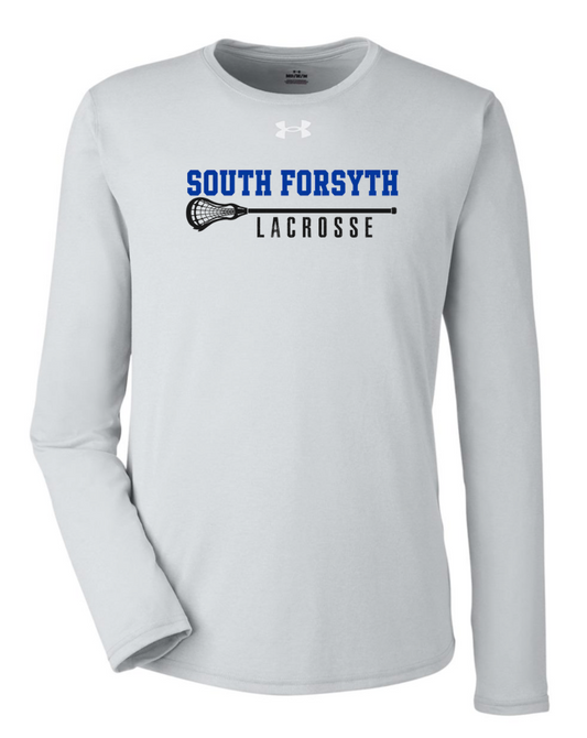 2026-27 South Lax Under Armour Tech™ Long Sleeve / Silver Gray