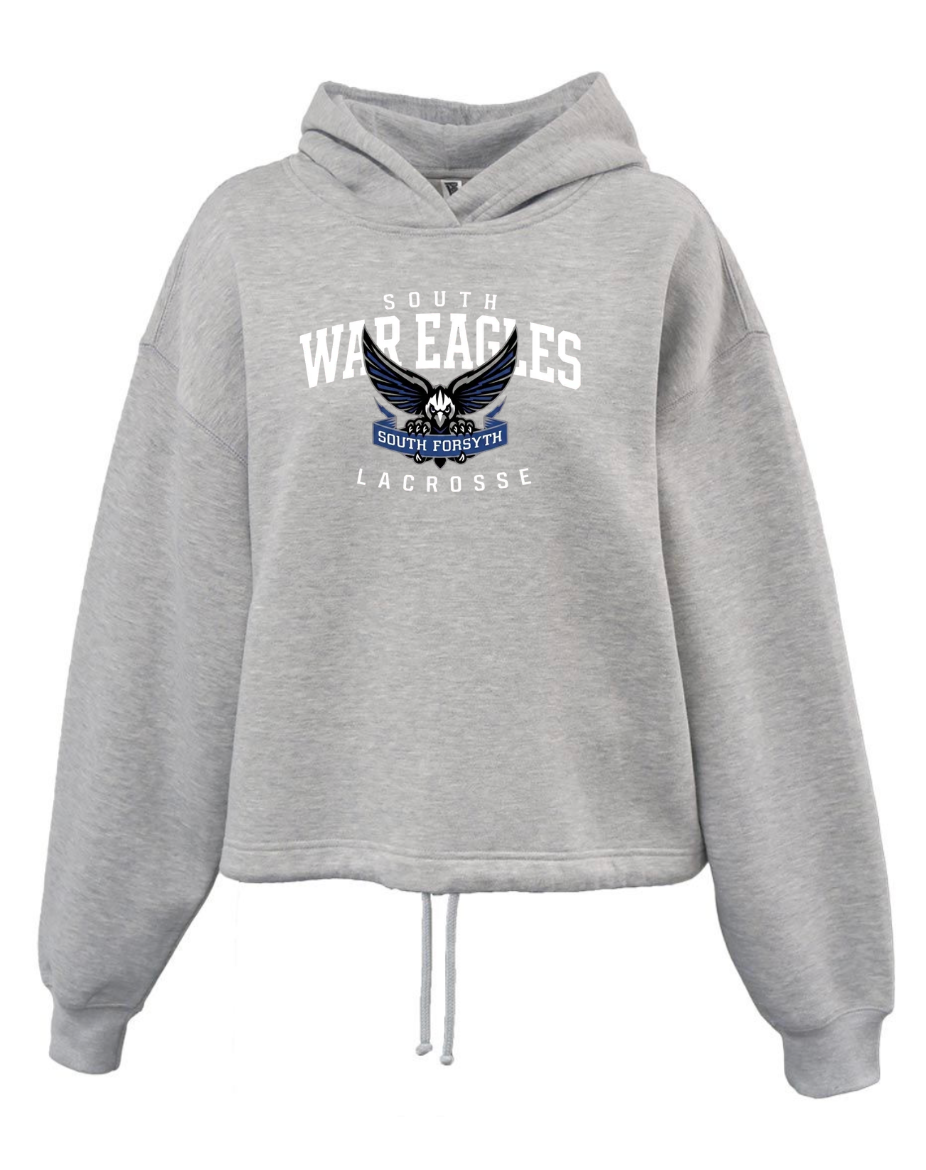 2026-27 South Lax Ladies Cloud Hoodie / Gray