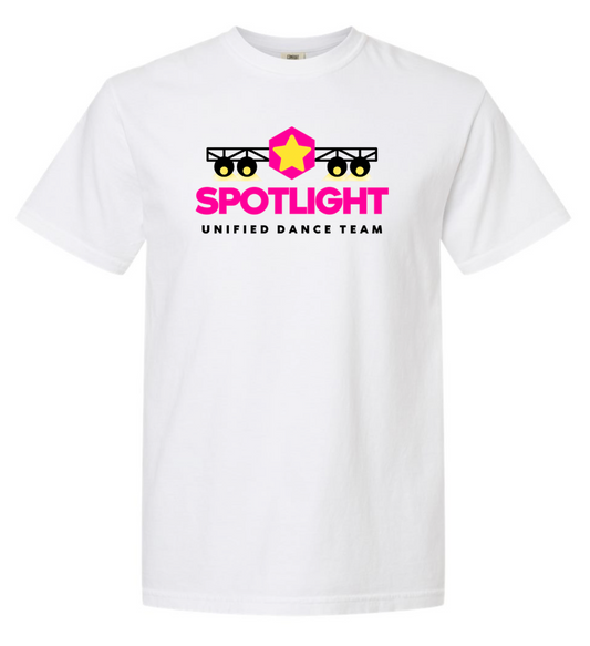 Spotlight Dance Team Comfort Colors® Heavyweight Tee - White