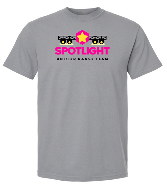 Spotlight Dance Team Comfort Colors® Heavyweight Tee - Gray