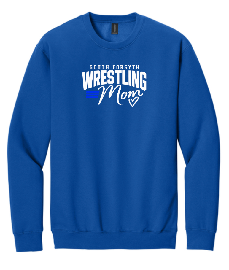 26-27 SF Wrestling Gildan Crewneck Sweat Shirt / Wresting Mom