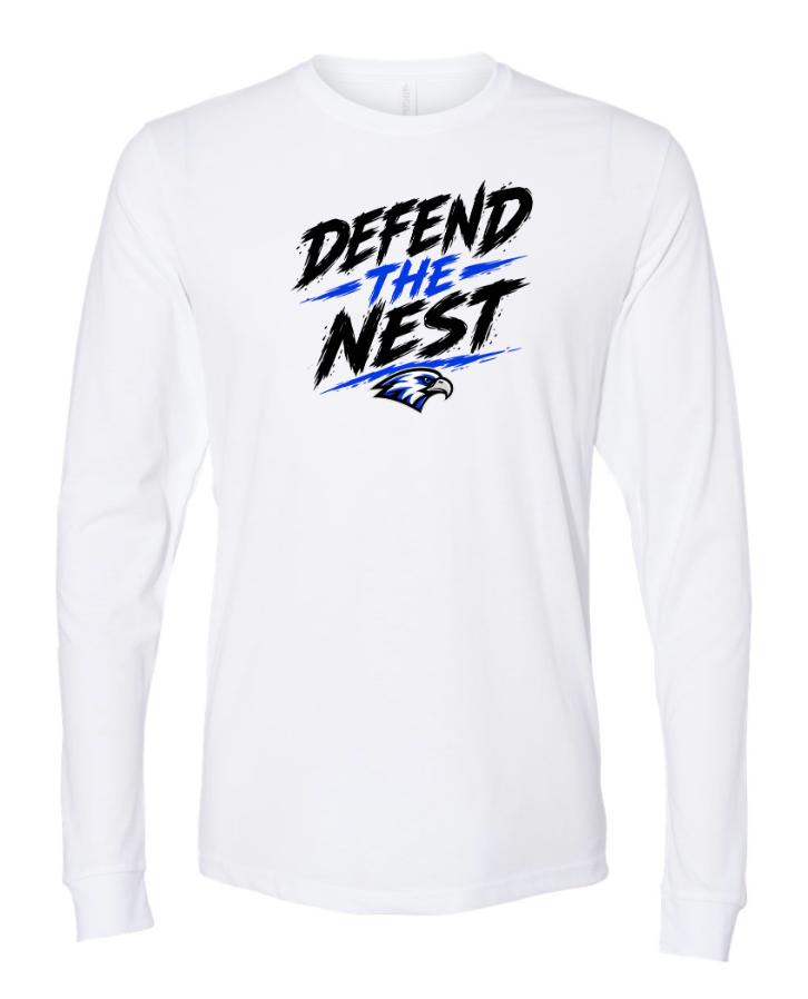 26-27 SF Wrestling Next-Level Unisex Cotton Long Sleeve Tee / Defend The Nest
