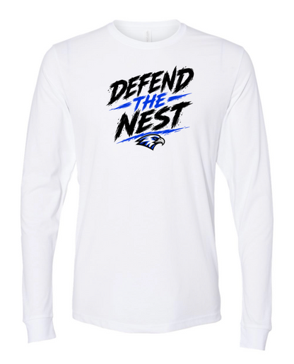 26-27 SF Wrestling Next-Level Unisex Cotton Long Sleeve Tee / Defend The Nest