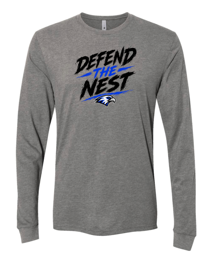26-27 SF Wrestling Next-Level Unisex Cotton Long Sleeve Tee / Defend The Nest
