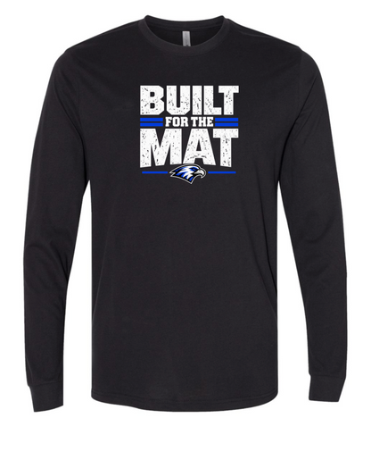 26-27 SF Wrestling Next-Level Unisex Cotton Long Sleeve Tee / Built For The Mat