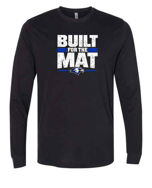 26-27 SF Wrestling Next-Level Unisex Cotton Long Sleeve Tee / Built For The Mat