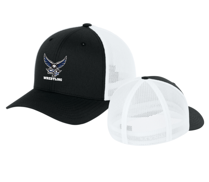 26-27 SF Wrestling Flexfit® Trucker Mesh Cap