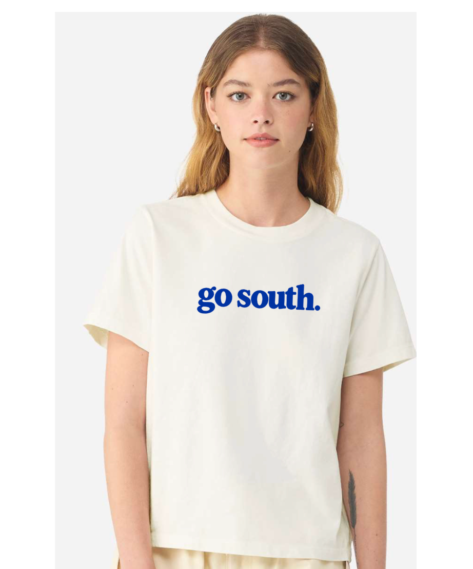 2026 SF Basketball BELLA+CANVAS Women’s Heavyweight Garment-Dyed Vintage White Tee