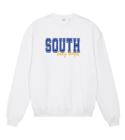 2026 SF Basketball Stanley/Stella® Unisex Ledger Crewneck White