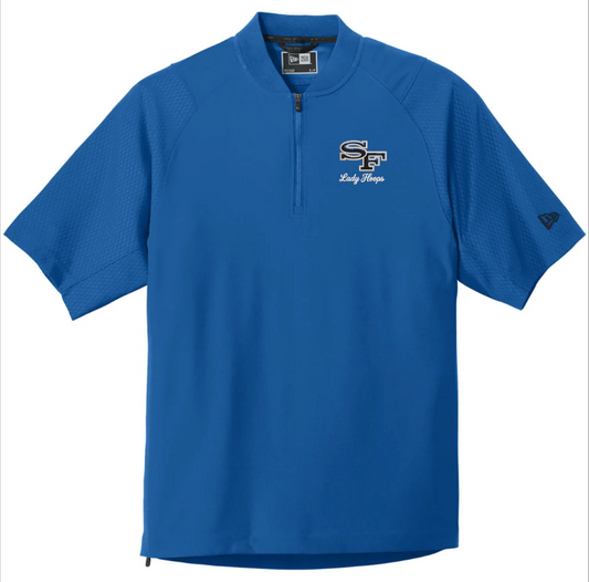 2026 SF Basketball New Era® Cage Short Sleeve 1/4-Zip Jacket (3 colors)