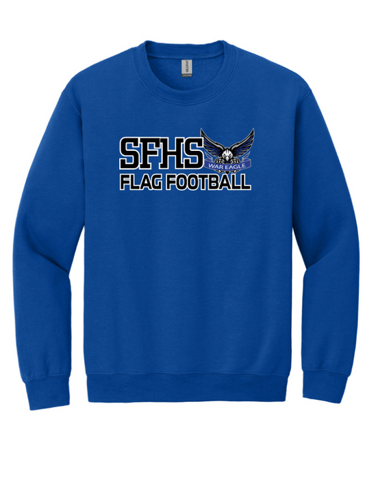 2025 SOUTH Flag Football Gildan Unisex Heavy Sweatshirt / Royal Blue