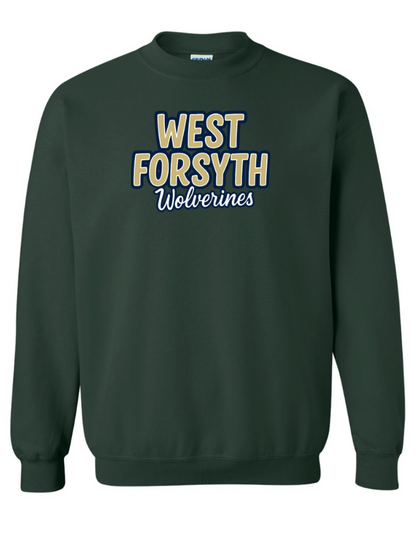 West Forsyth Dance Team Wolverines Gildan Crewneck Collection