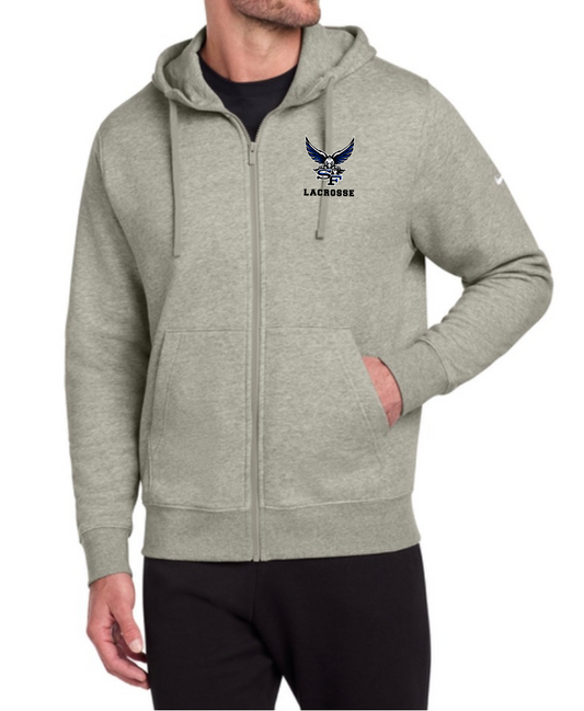2025-26 South Lax Nike Club Fleece Full-Zip Hoodie