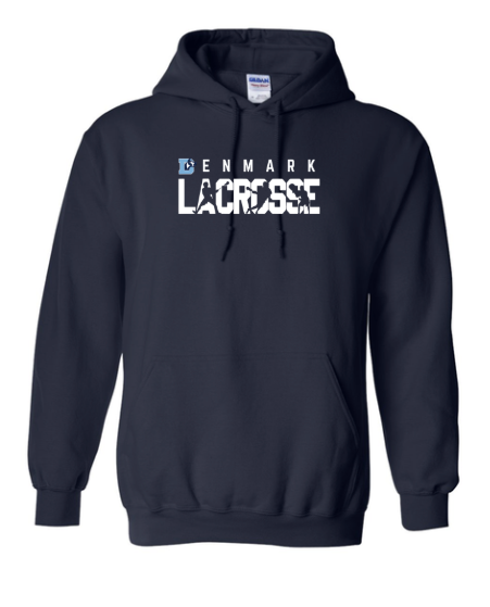 2026-27 Denmark Lax Gildan heavy-weight Hoodie Navy