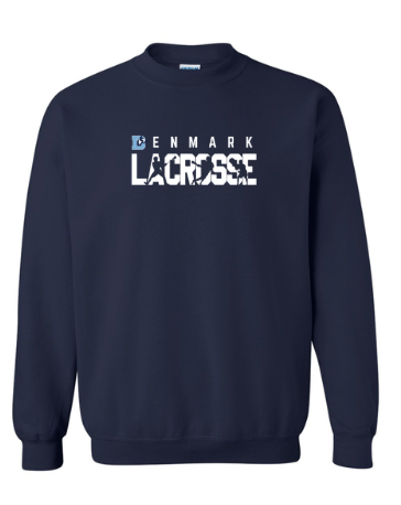 2026-27 Denmark Lax Gildan Crewneck Navy