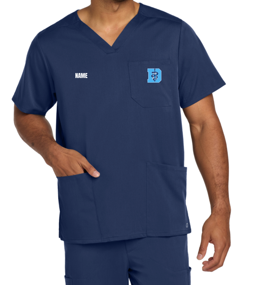 Danes Agriculture Department Wink® Men's Premiere Flex™ V-Neck Top