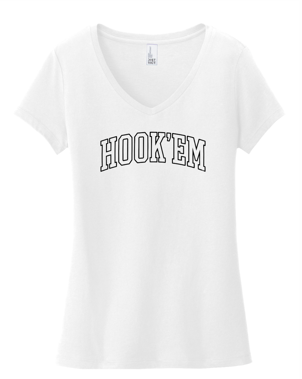 '26 Lambert Football Women’s Tri® V-Neck Tee HOOK'EM