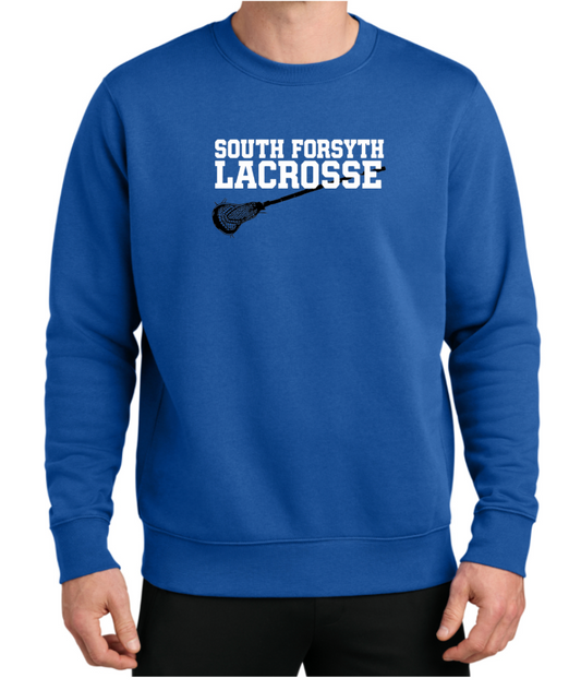 2026-27 South Lax Nike Club Fleece Sleeve Swoosh Crew / Royal Blue