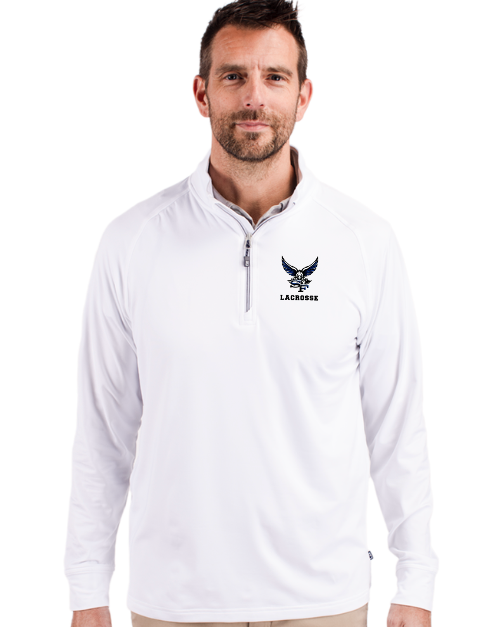 2026-27 SF LAX Cutter & Buck Soft Knit Stretch Mens 1/4 Zip