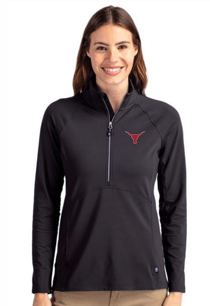 '26 Lambert Football Cutter & Buck Soft Knit Stretch Women's Half Zip
