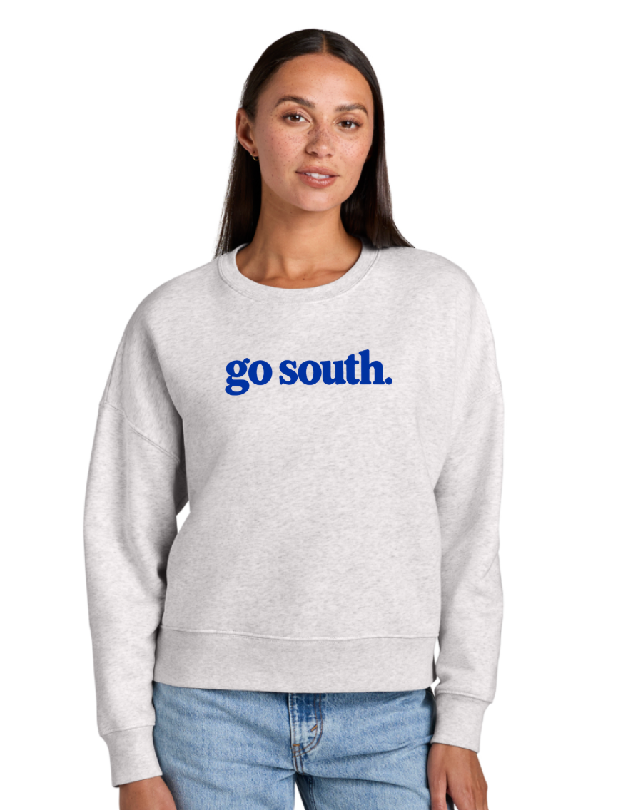 2026 SF Basketball Stanley/Stella® Women’s Alma Ash Gray Crewneck
